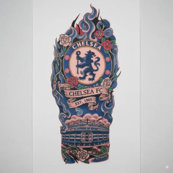 Chelsea FC Tattoo