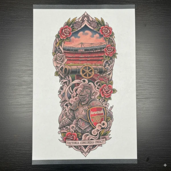 Arsenal FC Tattoo
